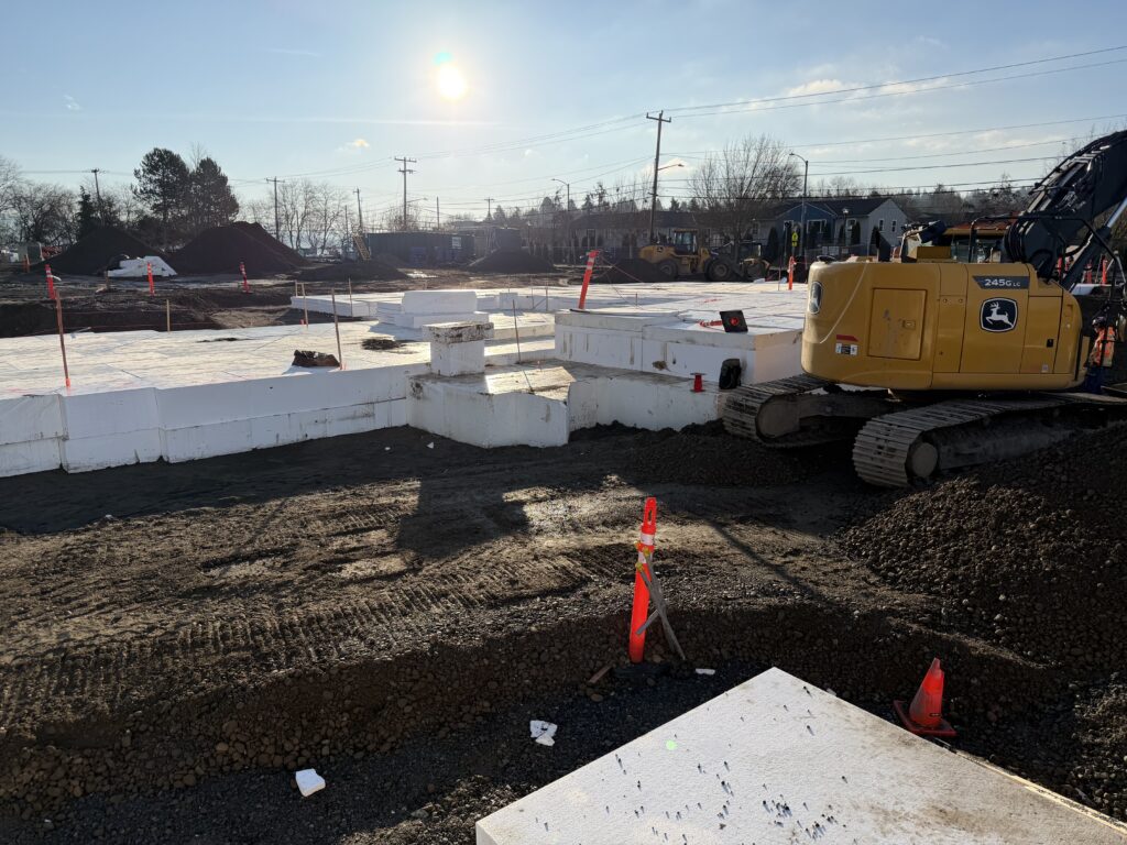 Geofoam - Lightweight Structural Fill - Under Roadway