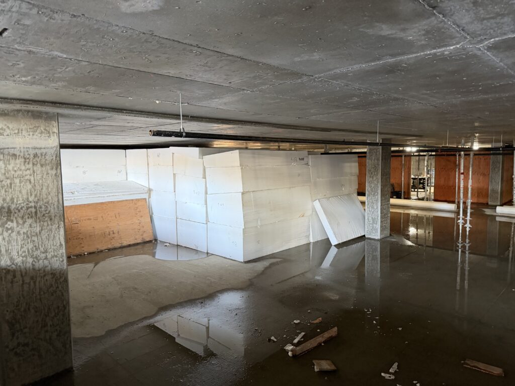 Geofoam Built Up Slab