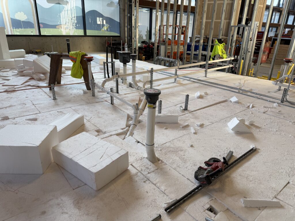 Structural Foam - Utility Cut Out - Geofoam